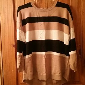 Cable & Gauge Pullover Sweater